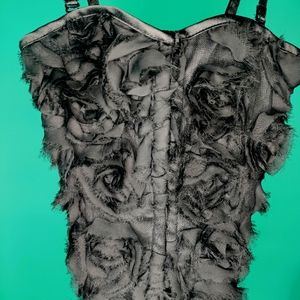 Black Rose Corset
